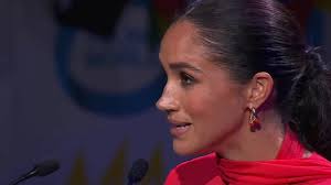 Meghan Markle delivers speech at One Young World Summit