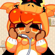 Cranberry on Instagram: “Pumpkin Pie dressed up as PomPon this Halloween?!  - (You can you this as your pfp, just cre… | Pumpkin pie cookies, Cookie run,  Pumpkin pie