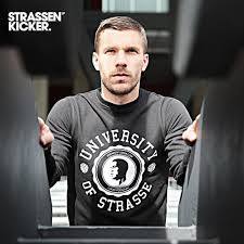 Lukas podolski urodził się w gliwicach. Strassenkicker On Instagram University Of Strasse Poldi Official Www Strassenkicker Com Lp Poldi Podolski Str Mens Tops Mens Tshirts Lukas Podolski