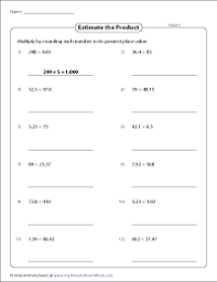 Hundreds of fractions worksheets and lessons for free. Estimating Decimals And Fractions Worksheets