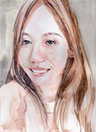 A Watercolor Portrait Prang