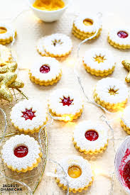 These easy peanut butter and jelly cookies are super soft, have an intense pb flavor and a sweet jelly filling. Eggless Linzer Cookies Jagruti S Cooking Odyssey