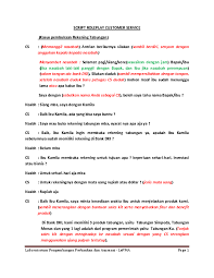 Dengan berkurangnya transaksi ini, kita mengurangi jumlah teller yang sudah dialihkan ke mesin. Pdf Skenario Percakapan Petugas Bank Dan Nasabah Dian Ulfaya Academia Edu