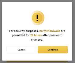 How To Reset Your Binance Account Password Binance Support