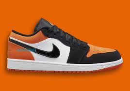 Air Jordan 1 Low Black And Orange Air Jordan 1 Low Shattered Backboard Release Info Sneakernews Com Air Jordans Jordan 1 Low Jordan 1