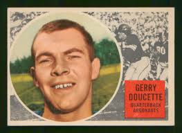 GERRY DOUCETTE 1960 TOPPS CFL 60 NO 71 EX+ 23712