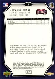 2006 Upper Deck Chevrolet Washington Nationals Father's Day SGA Baseball