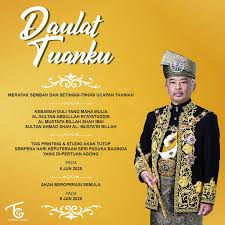 Ke bawah duli yang maha mulia. 8 Jun 2020 Isnin Cuti Umum Tgg Printing Studio Facebook