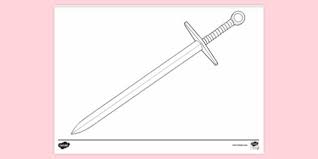 Free coloring pages with the excalibur for boys and girls. Free Excalibur Colouring Sheet Colouring Sheets