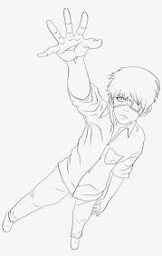Colored coloredlineart manga mangaanime kanekiken tokyoghoul kanekikentokyoghoul. Quick Tokyo Ghoul Coloring Page Free Printable Coloring Pages For Kids