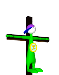 crucified coach z, this is why you can't just rush in to the score zone! :  r/HomestarRunner