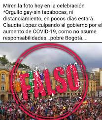 Además, el comité nacional de la ciudad de méxico añadió organizaciones para eventos especiales este 25, 26 y 27 de junio referentes a la comunidad. Foto De La Marcha Del Orgullo Lgbt En Bogota No Es De 2020 Colombiacheck