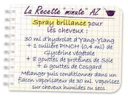 Diy Un Spray Brillance Pour Les Cheveux Prendre Soin De Soi Naturellement Aromazone Spray Soin Visage
