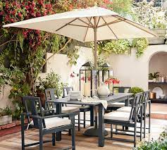 Concrete Umbrella Base Umbrella Stands Pottery Barn