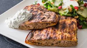 Grilled Lamb Stuffed Pitas With Yogurt Sauce Grilled Lamb Lamb Recipes Recipes