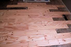 Diy Plywood Plank Flooring In 2020 Plywood Plank Flooring Plywood Flooring Diy Flooring
