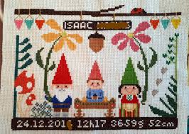 We have over 250 cross stitch birth samplers and announcements for you to choose from. Fo Made This For A Little Man Who Isn T A Baby Anymore Severely Altered Design By Noriko Soh Crossstitch