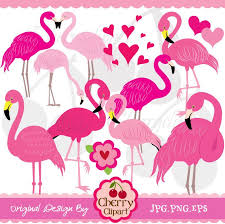 Pink Flamingoflamingo Clipartvalentine S Day Digital Etsy Flamingo Clip Art Pink Flamingos To created add 27 pieces, transparent flamingo images of your project files with the background cleaned. pinterest