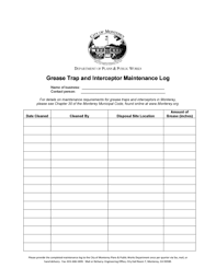 A small shop vacuum should, however, cover for all your grease trap pumping needs. Grease Trap Maintenance