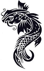 Koi Fish Design By Paigeb123 On Deviantart Koi Fish Tattoo Tribal Tattoos Koi Fish Designs