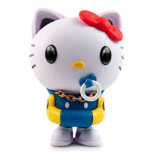 Apparently the hello kitty story fascinating everyone around the world. New Kidrobot Figure Gives Hello Kitty Street Style The Pop Insider