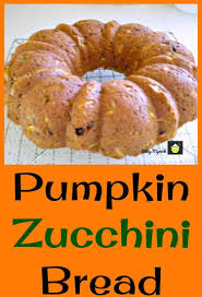 Add in flour, baking soda, baking powder, cinnamon, cloves, ginger, nutmeg and canned pumpkin. Pumpkin Zucchini Bread Lovefoodies