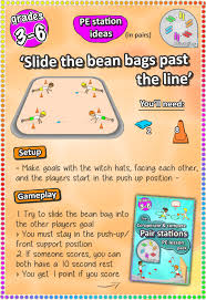 Pe Station Ideas Get Your Class Into Pairs And Have Them Try These Sport Skill Station Physical Education Games Physical Education Lessons Gym Games For Kids