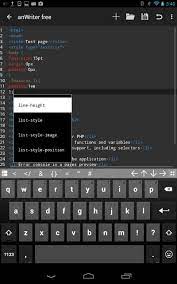 It offers an autocompletion support for html 5, css 3, jquery, bootstrap, and angular it supports ftp: Anwriter Free For Android Apk Download