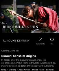 The war against the tokugawa shogunate ended years ago. Live Action Rurouni Kenshin Movie Series Arrives To Netflix