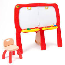 Crayola Super Duper Art Studio Easel And Desk With Chair Walmart Com Kids Art Easel Studio Easels Kids Art Studio