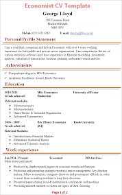 • what's important is that you keep one up to date. Economist Cv Template Tips And Download Cv Plaza