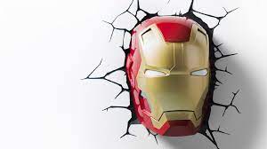 Decorative wall led lamp spider man 3d light kids room wall light gift marvel. Iron Man Mask Light 3dlightfx