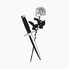 Pin De Rafaella Em Skompa Tatuagem De Faca Tatuagens Retro Desenho Tatuagem