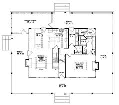 654063 One And A Half Story 3 Bedroom 2 5 Bath Country Style House Plan House Pl Farmhouse Floor Plans Farmhouse Style House Plans Lowcountry House Plans