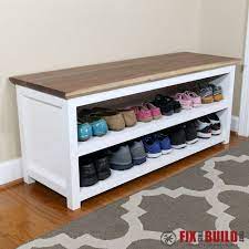 From coat trees to a shoe storage bench…an organized, welcoming entryway starts here open the door to a neat and inviting foyer, with a stylish shoe storage bench and entryway organizers! Entryway Shoe Storage Bench 7 Steps With Pictures Instructables
