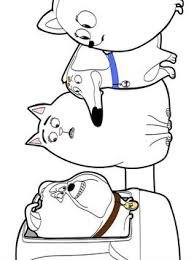 Max snowball chloe duke and more. Kids N Fun Com 7 Coloring Pages Of Secret Life Of Pets 2