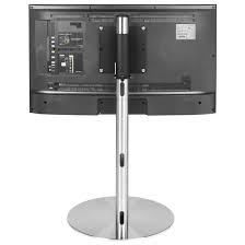 Avec le pied central philips pts840. Cavus Fm120 50s Support Tv Design O 37 Cm Pied Rond En Acier Inoxydable 120 Cm Saule Acier Inoxydable Vesa 200 X 200 1 Cdiscount Tv Son Photo