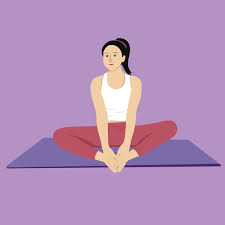 Supta Baddha Konasana for reproductive health