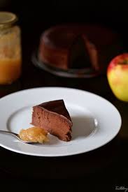 La Mejor Tarta De Chocolate Saludable Con Compota De Manzana Y Miel Food Breakfast French Toast