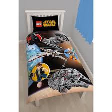 Was 24 99 Now 14 72 Save 41 Off Character World Lego Star Wars Space Single Panel Duvet Set With Images Star Wars Bed Star Wars Bed Set Star Wars Bedroom