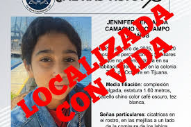 Localizan en Puebla a Jennifer Fernanda Camacho