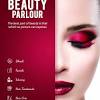 The beauty salon flyer template psd design is clean and modern with unique side by. 1