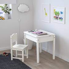 The height is easy to adjust and the modern, clean design suits everything. Sundvik White Children S Desk 60x45 Cm Ikea