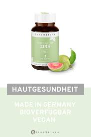 zink fur die haut haut zink kapseln vegetarisch leben