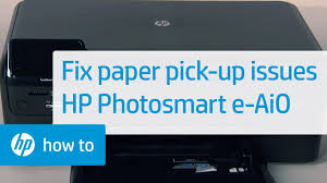 Hp is a respected brand known for their quality of products. Fixing Paper Pick Up Issues Hp Photosmart E All In One Printer D110a Hp Youtube