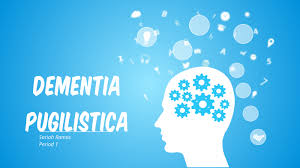 Dementia pugilistica, identified in boxers in the 1920s, and chronic traumatic encephalopathy, a more recent term, are thought to be the same disorder. Dementia Pugilistica By Sariah Ramos