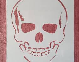 In diesem artikel erkläre ich dir,wie du. Skull Stencil Etsy