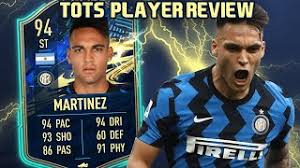 Serie a tots has been released on fifa 21 on friday, 21st may at 10:30 pm ist. El Toro 94 Tots Lautaro Martinez Player Review Fifa 21 Ultimate Team Youtube