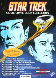 Star Trek Cinema 2000 empty box in Ultra Pro Comic Sto protector page