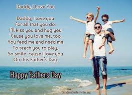 A personalized card with a special message for dad will let him know how much you appreciate all of his priceless advice and unconditional support. Daddy I Love You Poem For Fathers Day Happy Fathers Day Message Fathers Day Quotes Fathers Day Messages